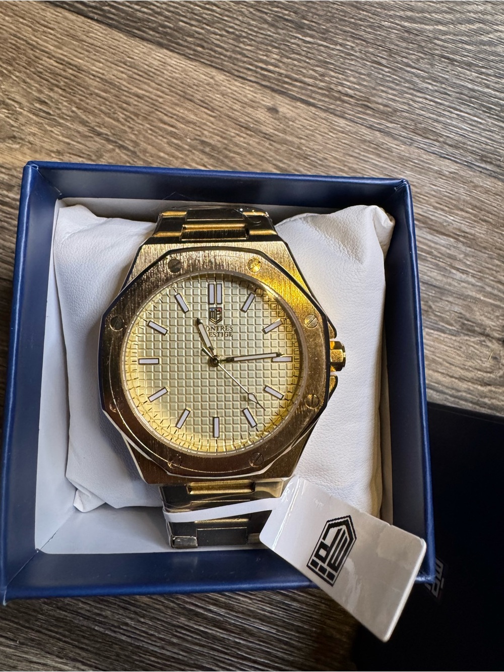 Invicta Montres Prestige Gold Men's Stainless Steel Watch